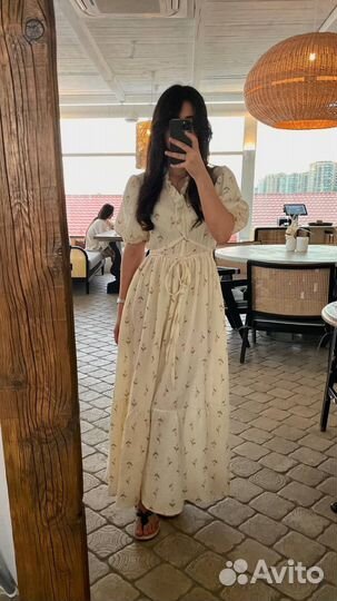 Платье муслиновое