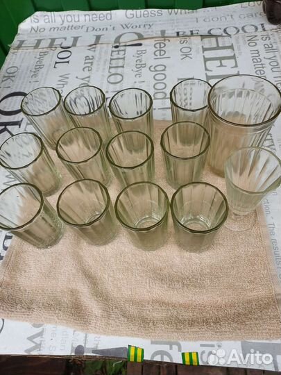 Граненые стопки СССР