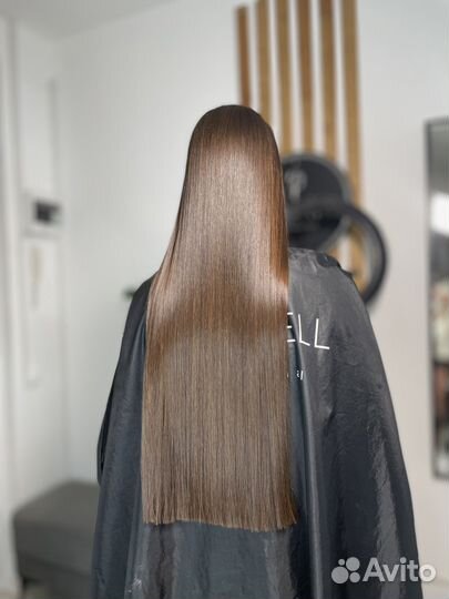 Кератиновое выпрямление