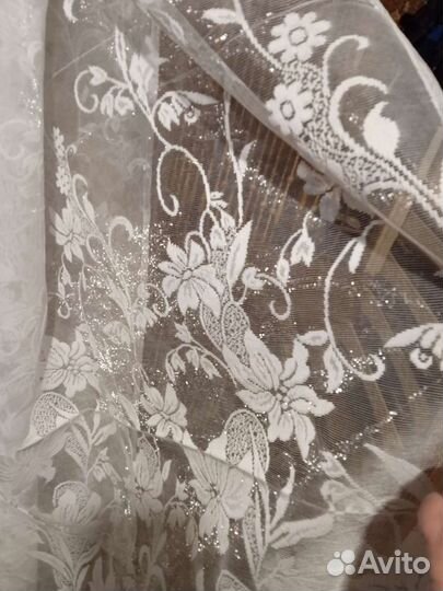 Тюль на кухню новая