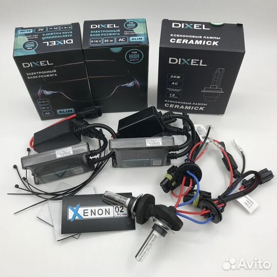 Ксенон комплект Dixel h7 5000k