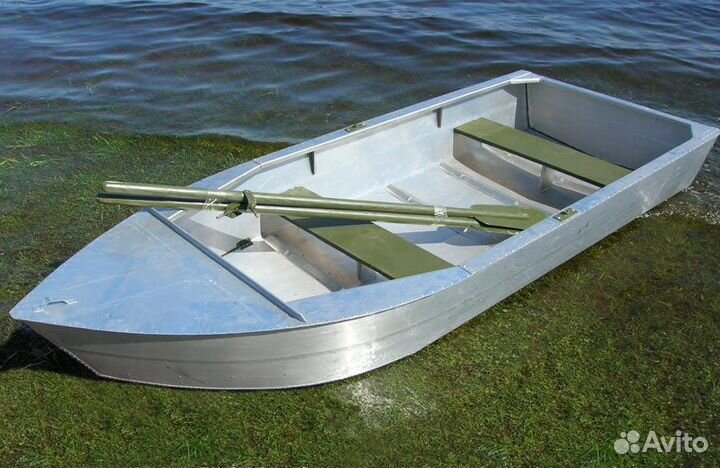 Лёгкая алюминиевая лодка 