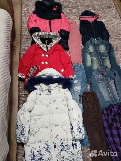 Пакет вещей на девочку