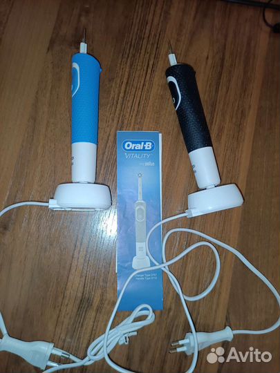Зубная щетка oral b vitality б/у