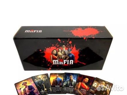 Настольная игра мафия с масками