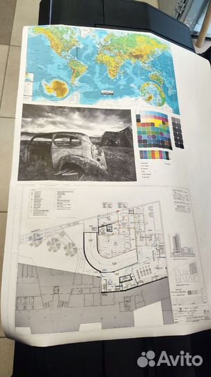 Плоттер HP Designjet T1500PS А0