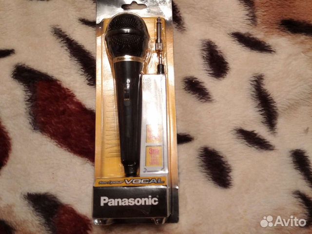 Микрофон новый panasonic -VK 21