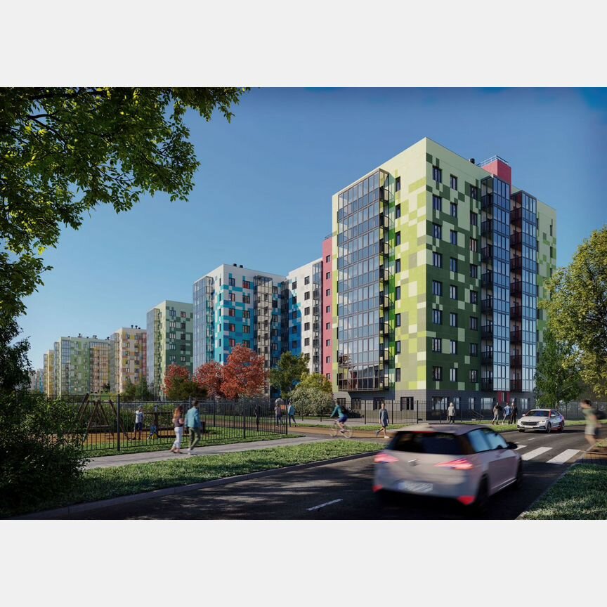 1-к. квартира, 27,1 м², 1/9 эт.