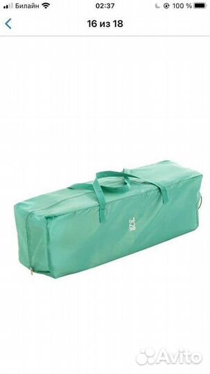 Манеж-кровать be2me лисичка