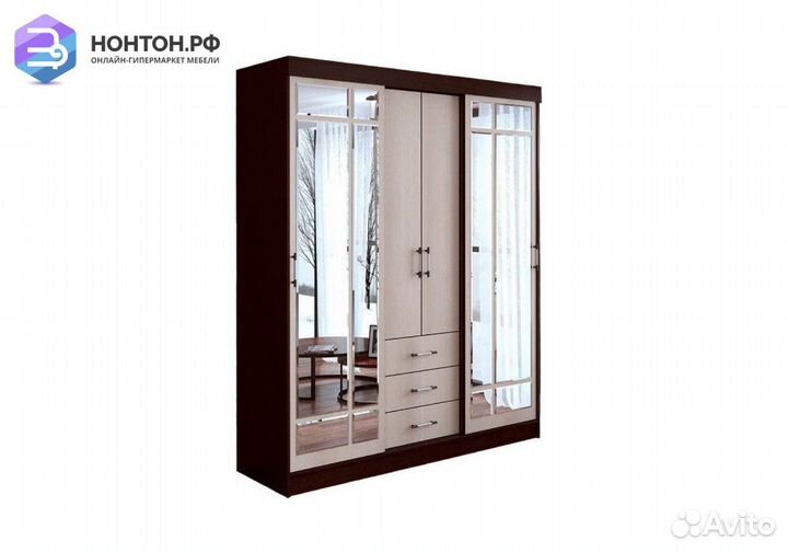 Шкаф-купе Маэстро венге / лоредо