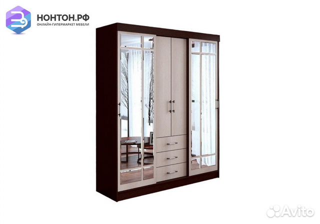 Шкаф-купе Маэстро венге / лоредо