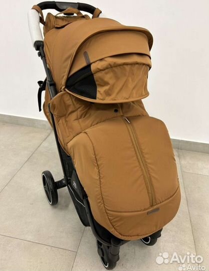 Коляска baballo 2023 ; амбровый
