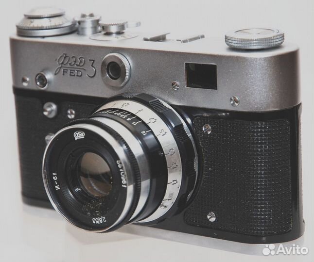 Фэд-3 из СССР дальномер курковый, в кофре-отличный