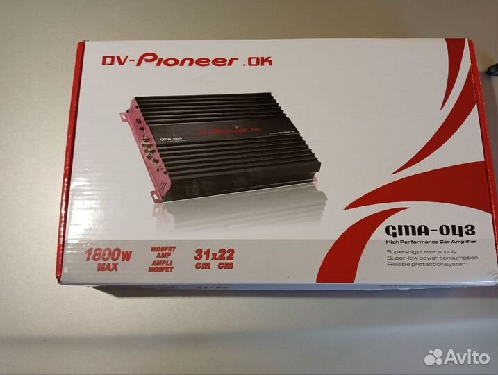 Усилитель pioneer, пищалки