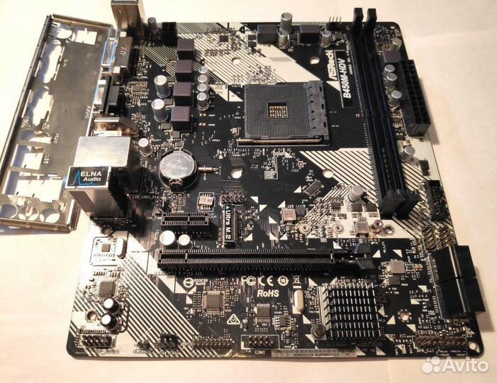 Мат. плата AM4 ASRock B450M-HDV R4.0