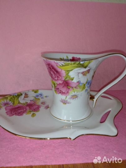 Чайно - кофейная пара Imperial Porcelain