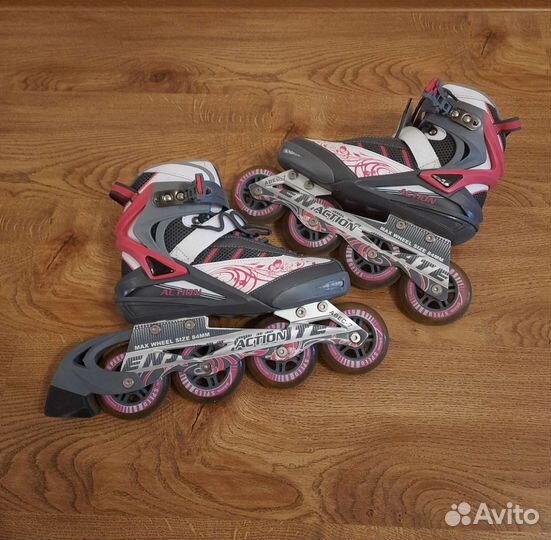 Ролики с экипировкой