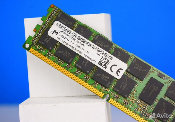 16GB DDR3 ECC REG micron 1866