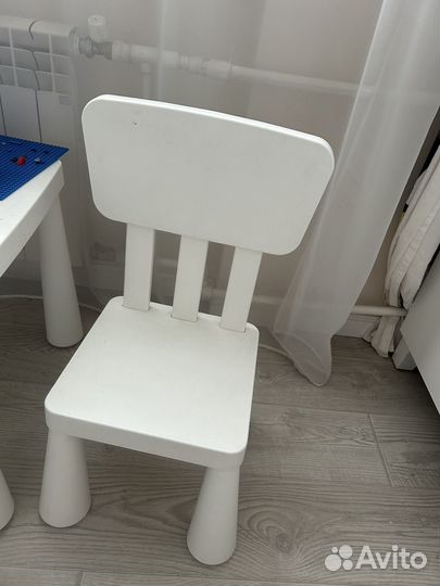 Стол и стулья детские икеа