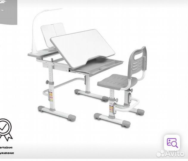 Растущая парта со стулом