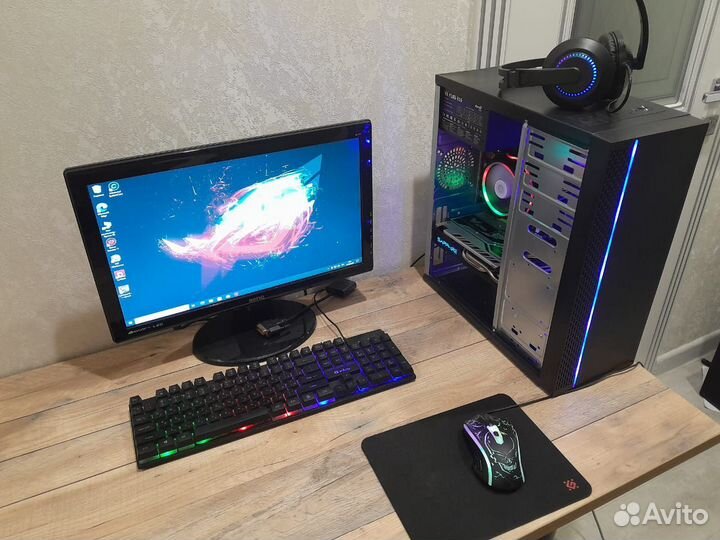 Игровой пк, e5 2630, rx 570