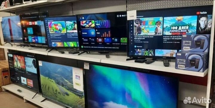 Телевизор TCL 55 дюймов 120гц Android tv