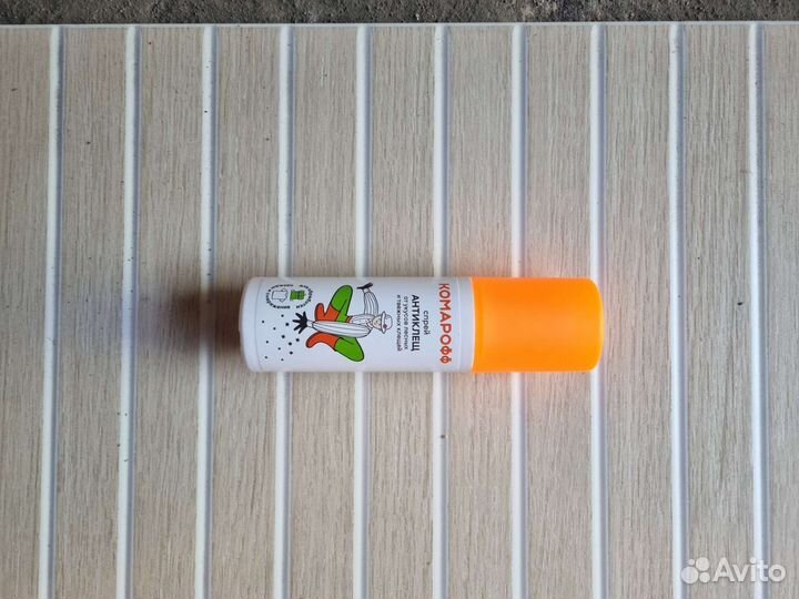 Спрей от комаров и клещей