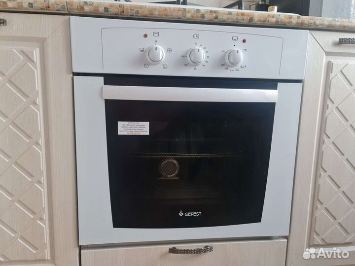 Газовый духовой шкаф гефест