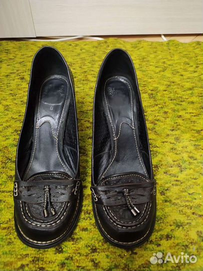 Лоферы натуральная кожа женские(elche) -39 размер