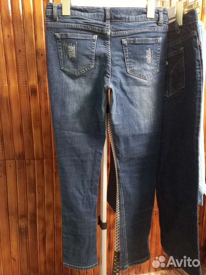 Блузка + джинсы на девочку 40- 42 размер