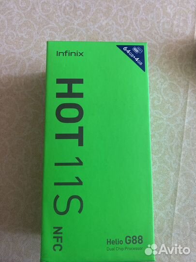 Infinix HOT 11S, 4/64 ГБ