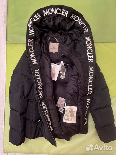 Пуховик moncler детский для мальчика 152-160