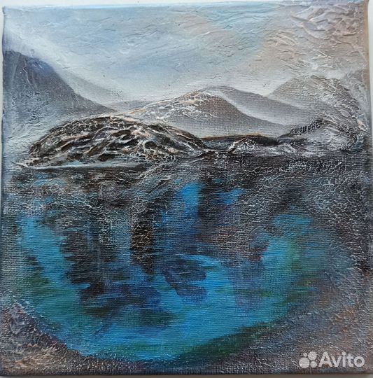 Интерьерная картина текстурная паста