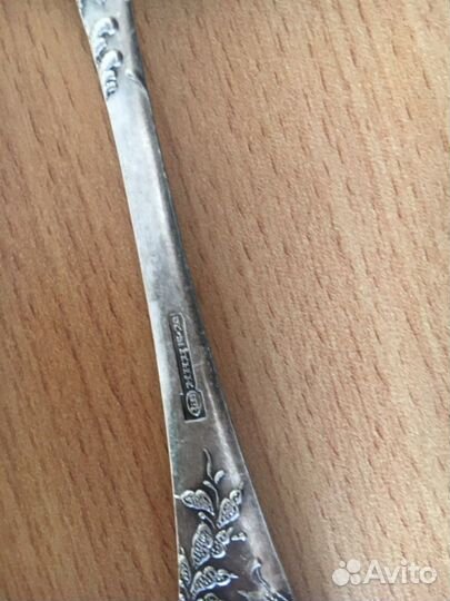 Ложка мельхиоровая большая