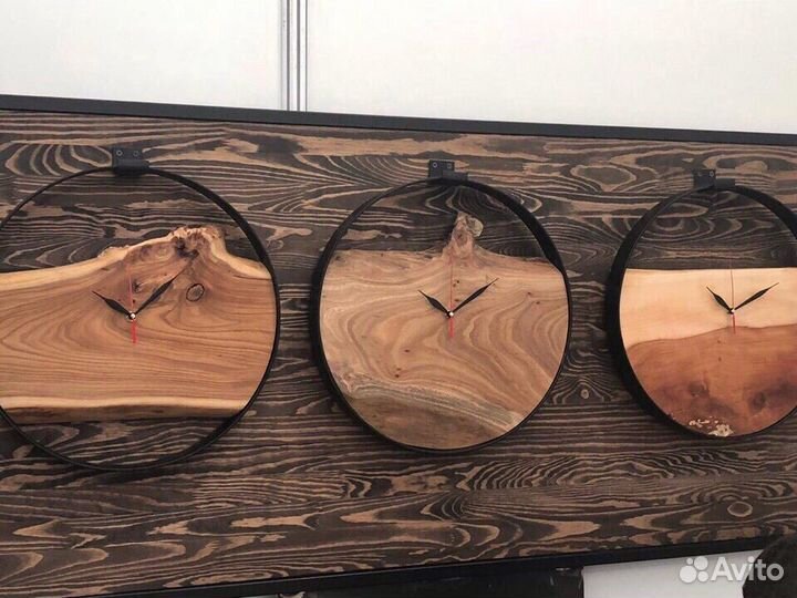 Часы в стиле лофт