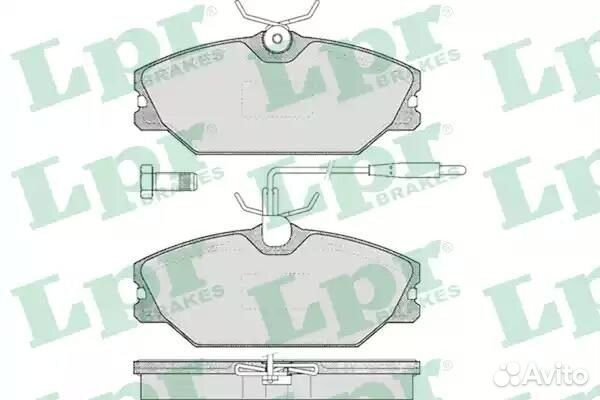 Колодки тормозные дисковые