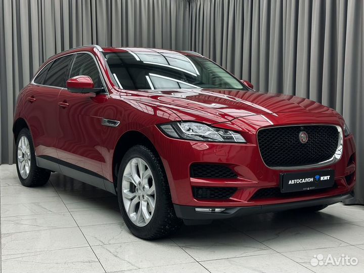 Jaguar F-Pace 2.0 AT, 2016, 62 986 км