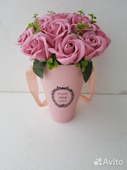 Мыльные розы цветы