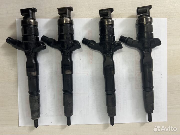 Форсунки 23670-30400 тойота Land Cruiser prado 150
