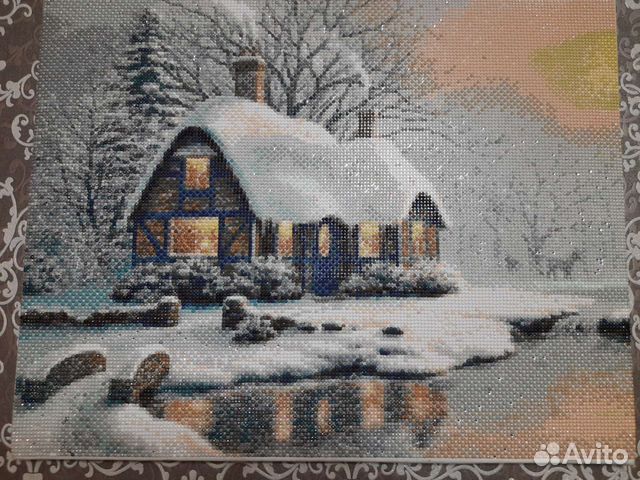 Сборка алмазной мозаики, картины по фотографии