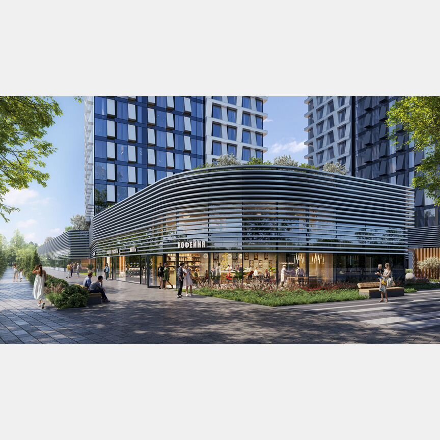 2-к. апартаменты, 49,2 м², 10/35 эт.