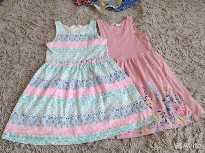 Одежда летняя для девочки 122-128
