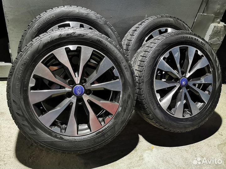 Колеса Оригинал Subaru Outback R18 Black