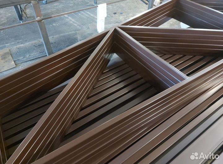 Фермы металлические, навесы для авто