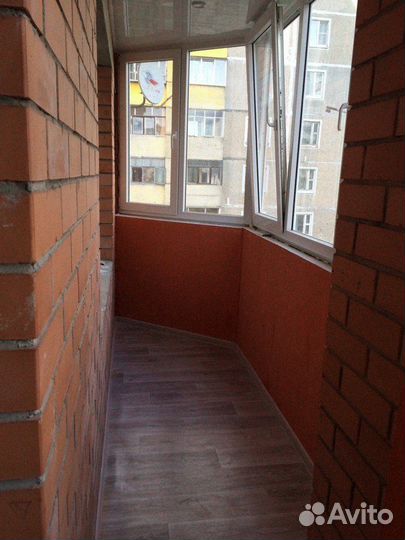 Остекление балкона алюминий