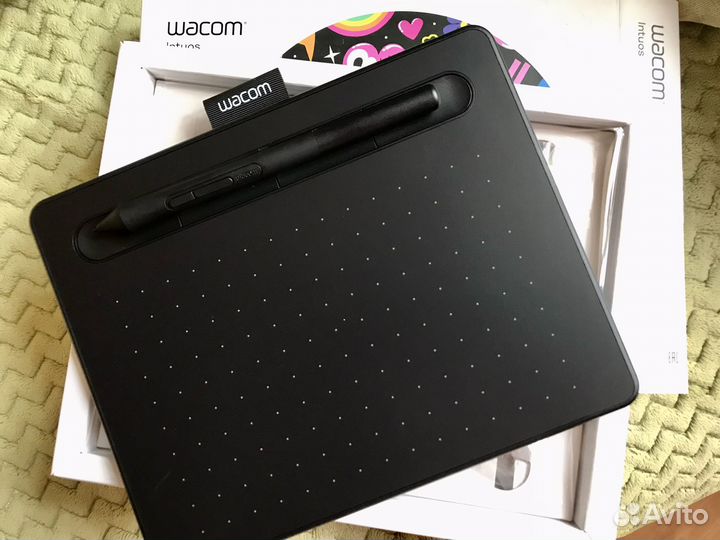 Графический планшет Wacom Intuos S CTL-4100K-N