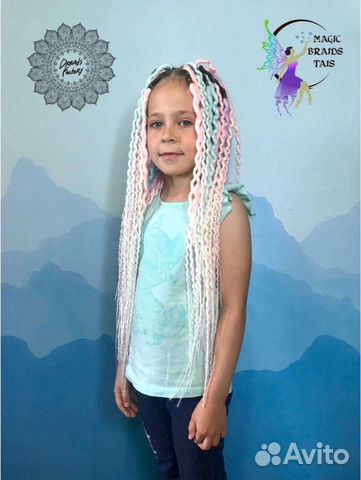 Афрокосы детям/ детские прически