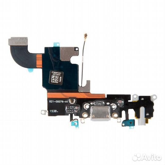 Шлейф с разъёмом зарядки, гарнитуры и антенной для