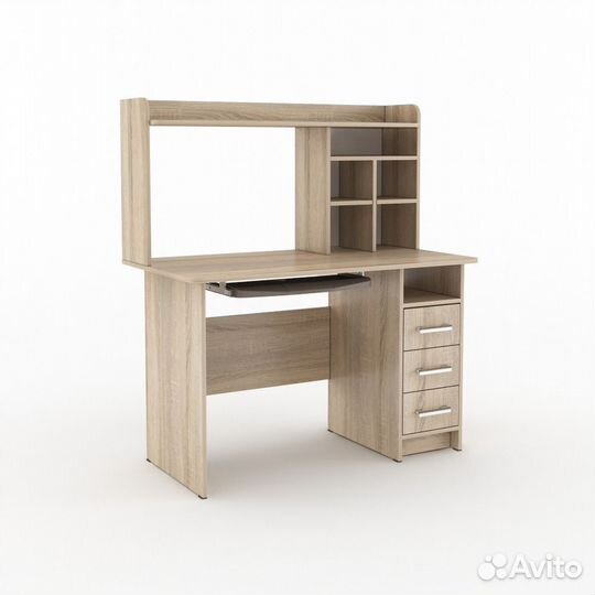 Компьютерный стол с надстройкой