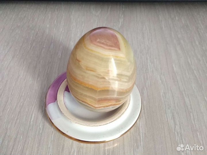 Фигурка статуэтка яйцо оникс